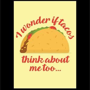Taco Lovers Magnet NEW 2.5" x 3.5"